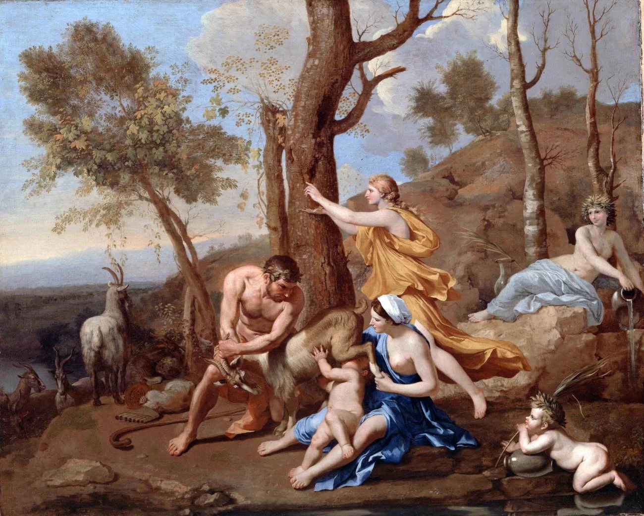Giove nutrito dalla capra - Dulwich Picture Gallery, London